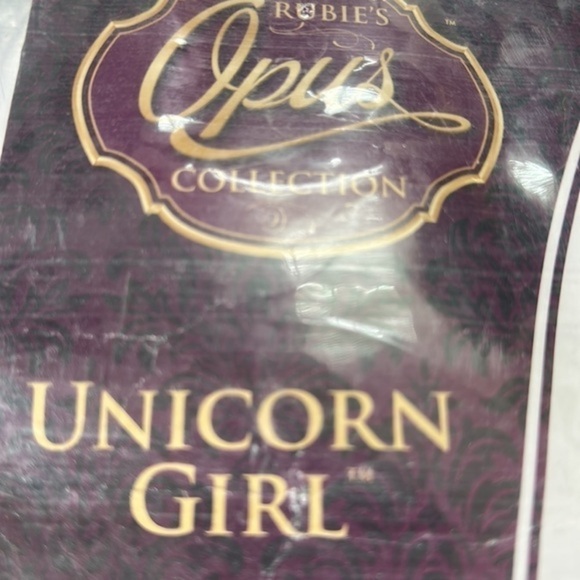 NWT Unicorn girl Halloween costume girl’s dress up costume size medium - Picture 5 of 5